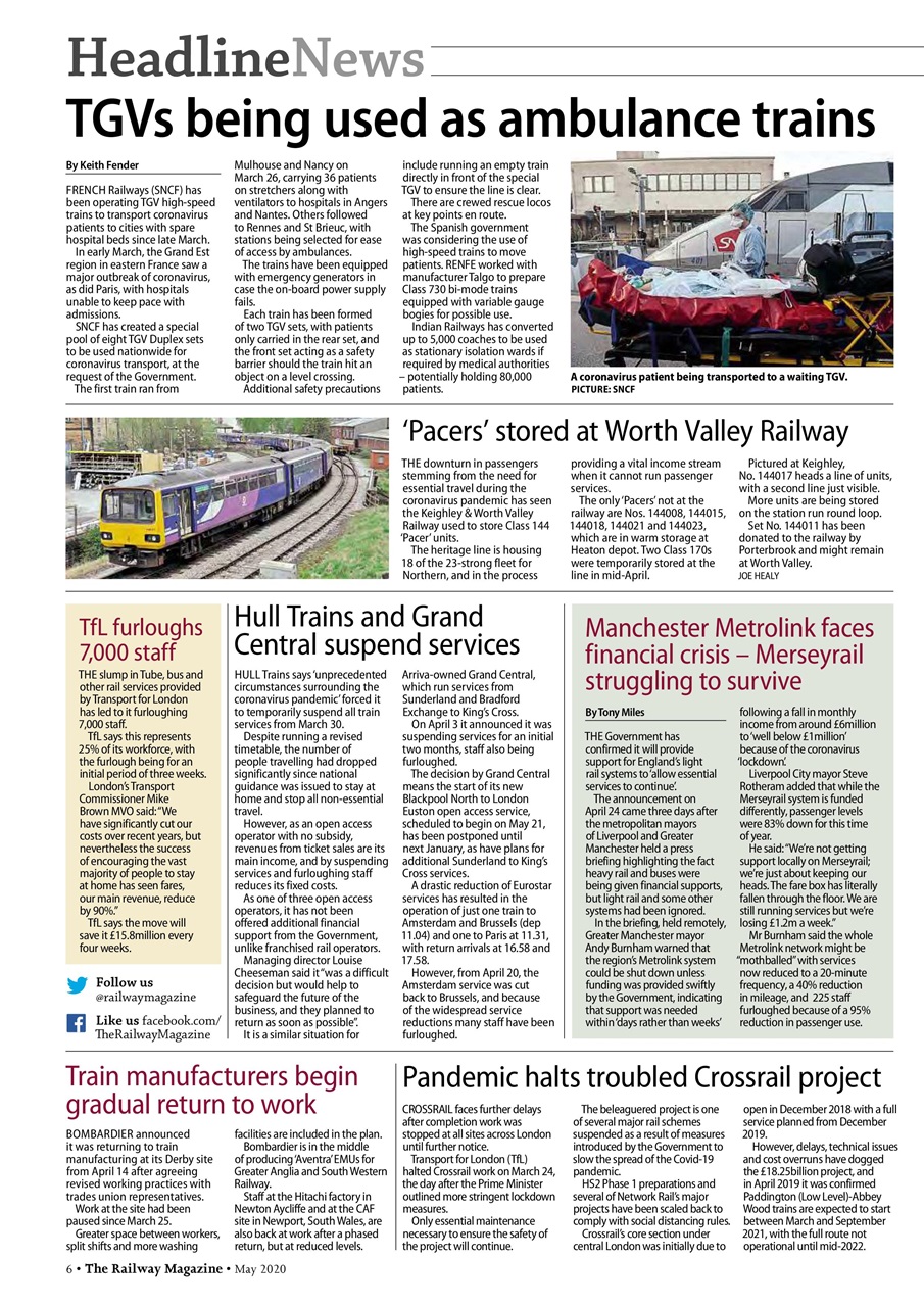 Railway Magazine Preview Pages