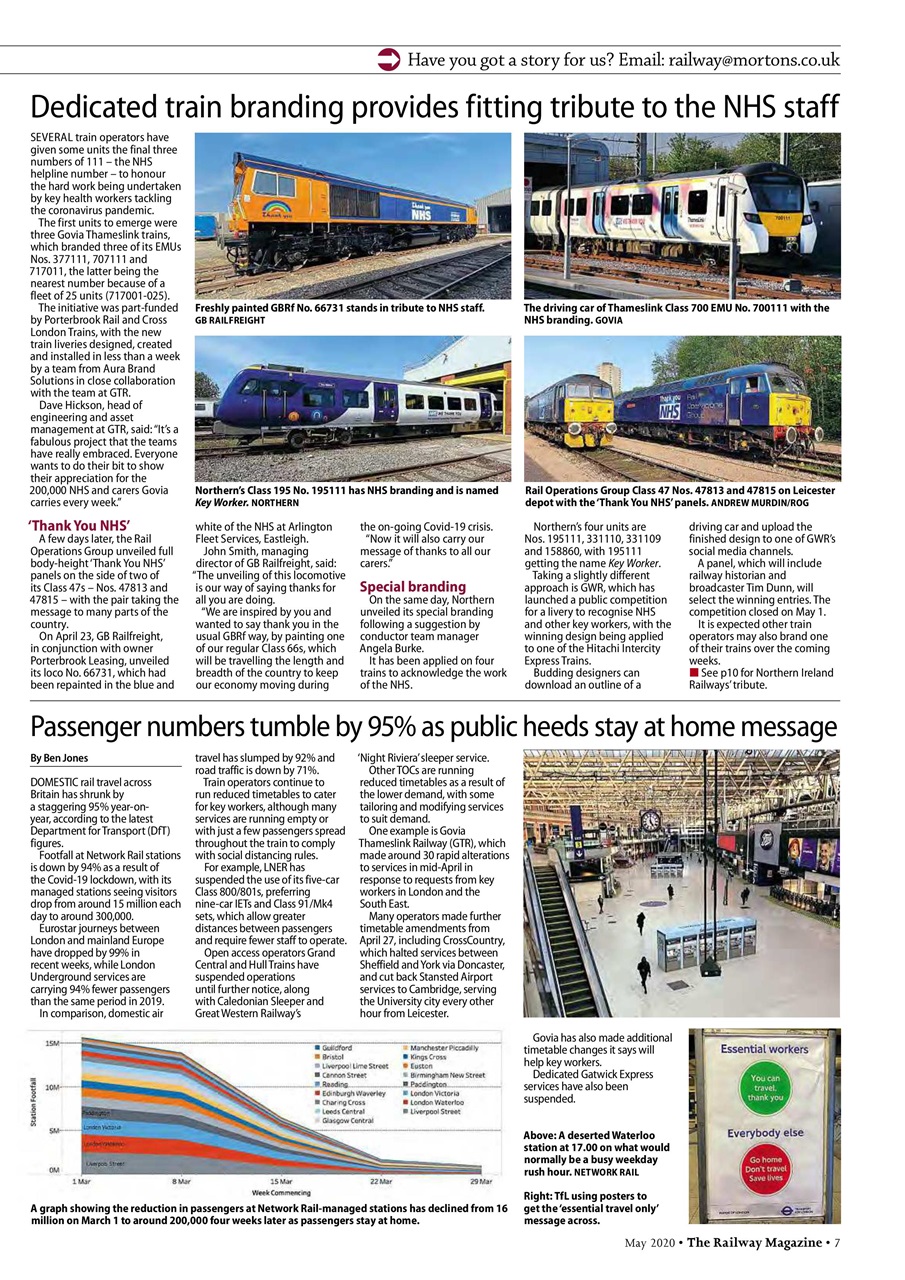 Railway Magazine Preview Pages