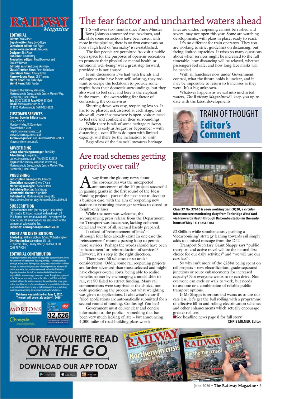 Railway Magazine Preview Pages