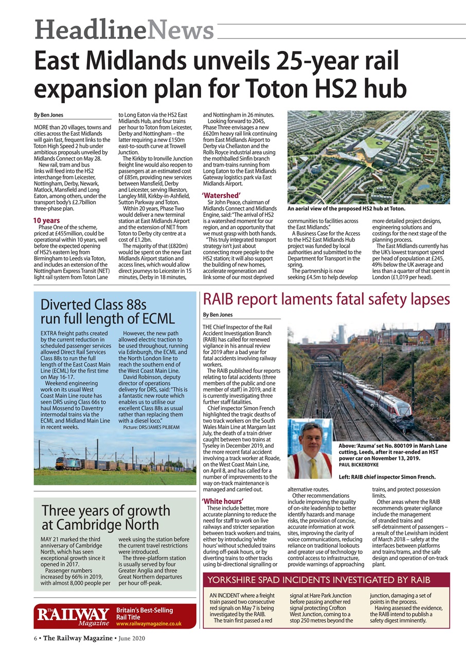 Railway Magazine Preview Pages