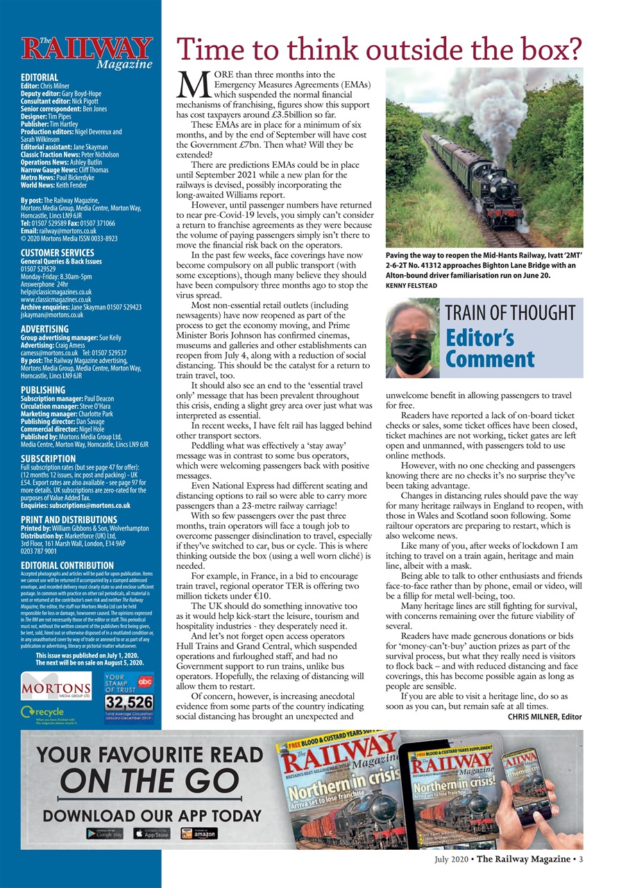 Railway Magazine Preview Pages