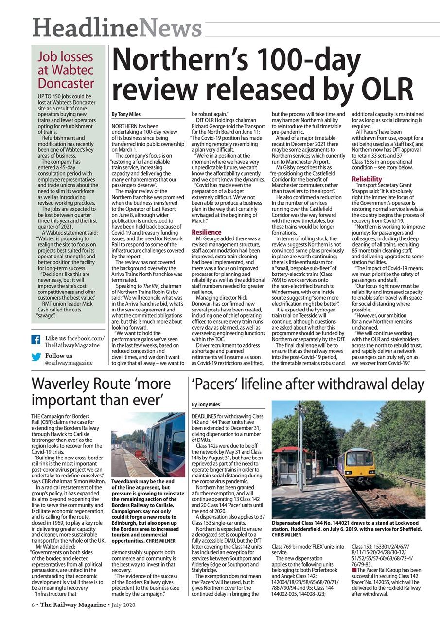 Railway Magazine Preview Pages