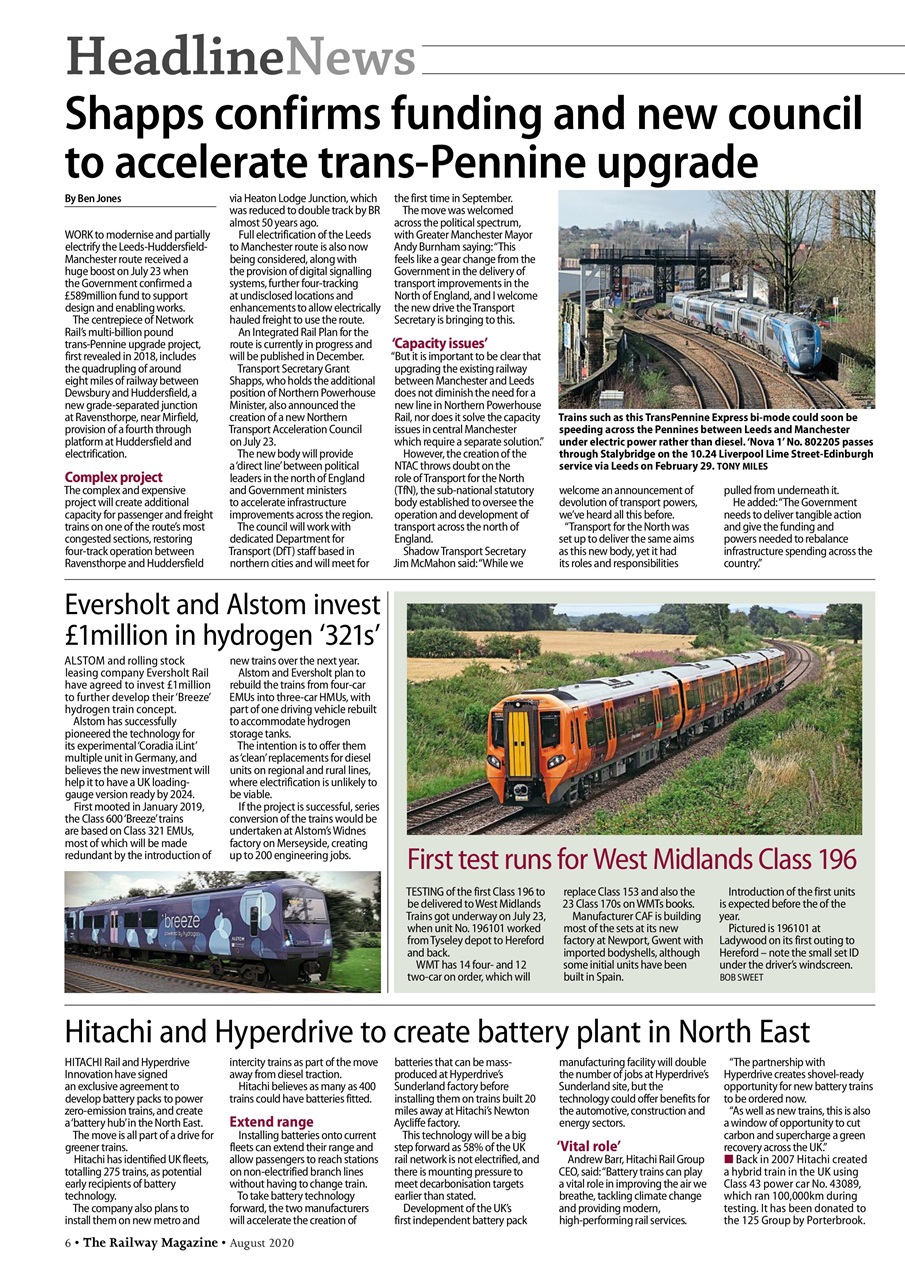 Railway Magazine Preview Pages