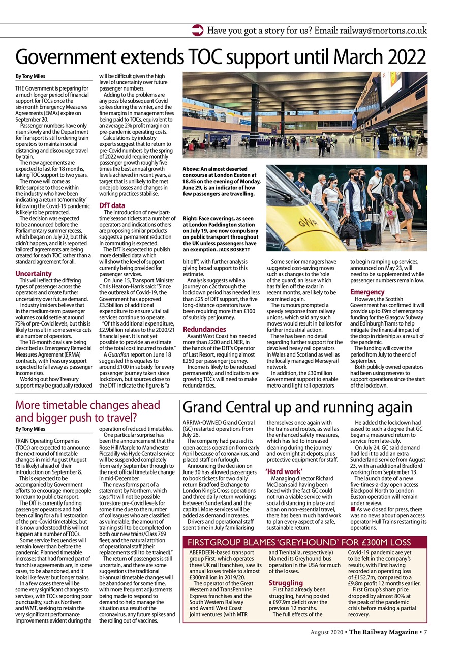 Railway Magazine Preview Pages