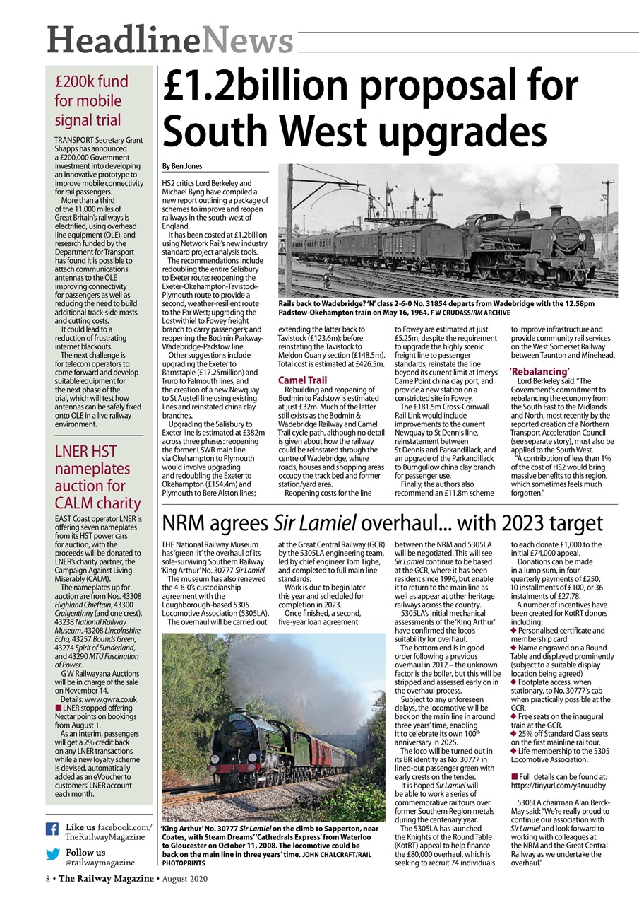 Railway Magazine Preview Pages
