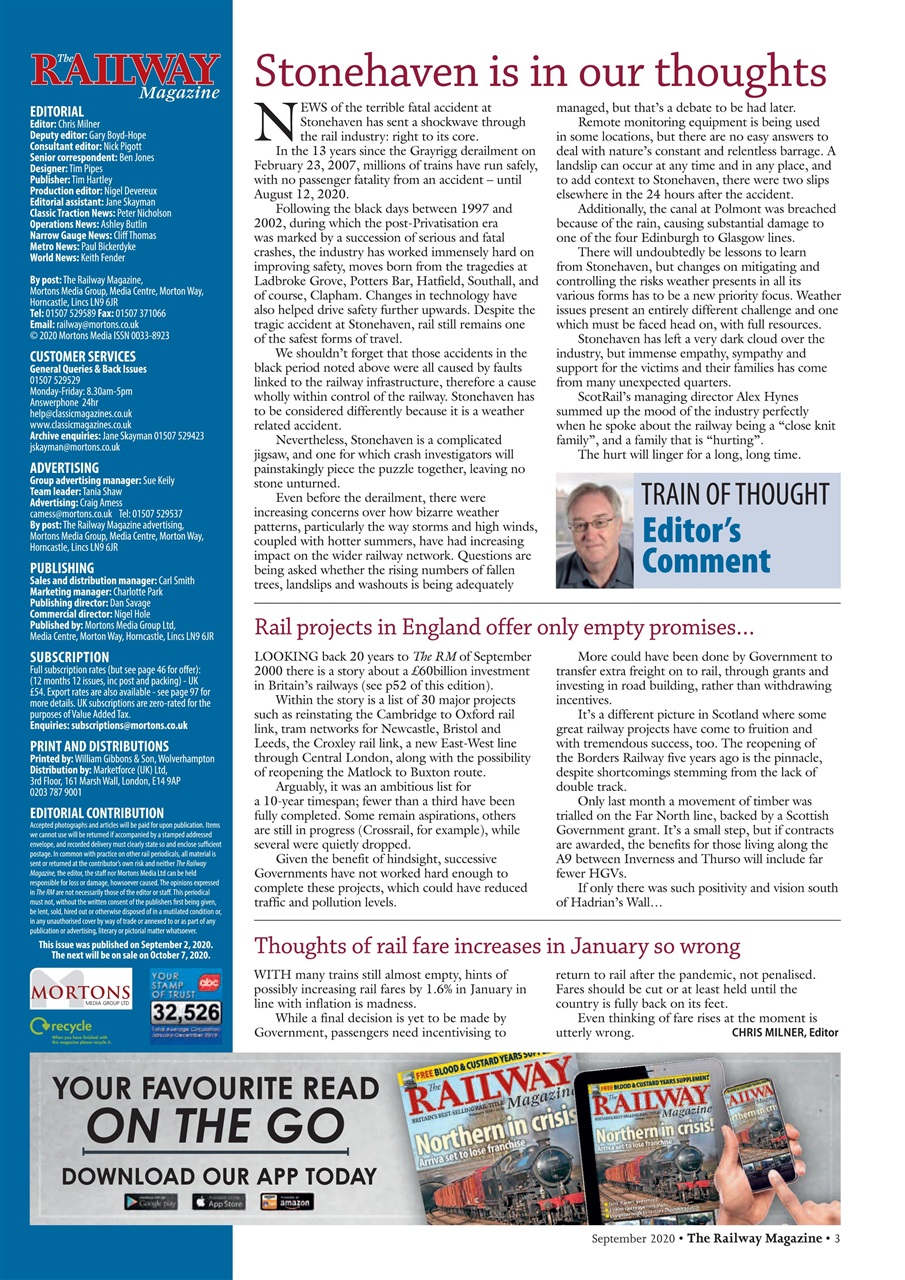 Railway Magazine Preview Pages