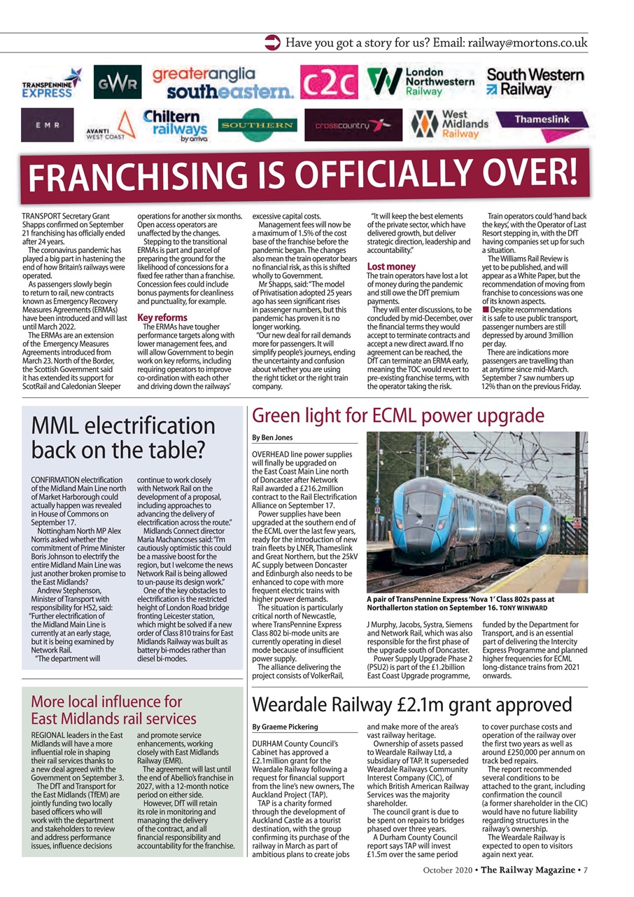 Railway Magazine Preview Pages