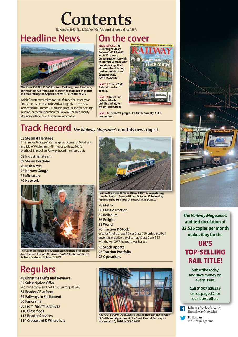Railway Magazine Preview Pages