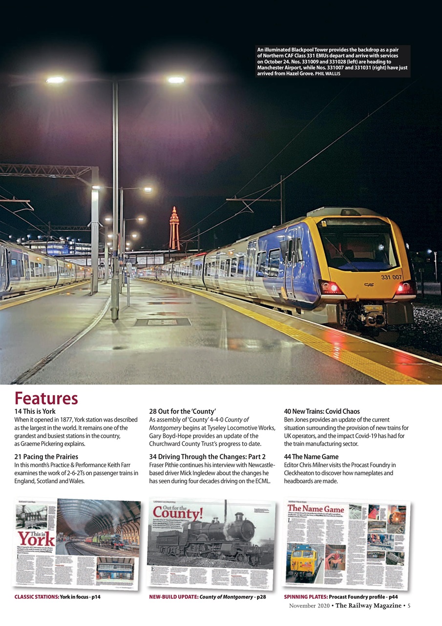 Railway Magazine Preview Pages