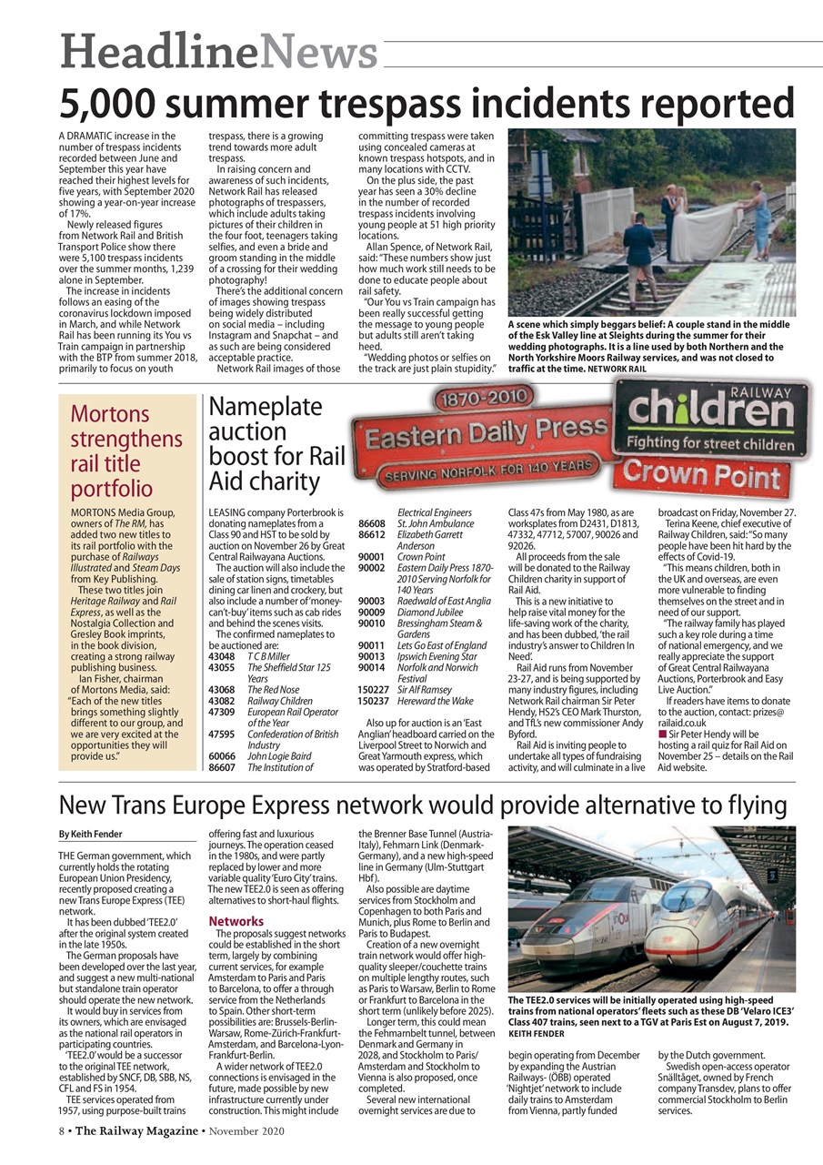 Railway Magazine Preview Pages