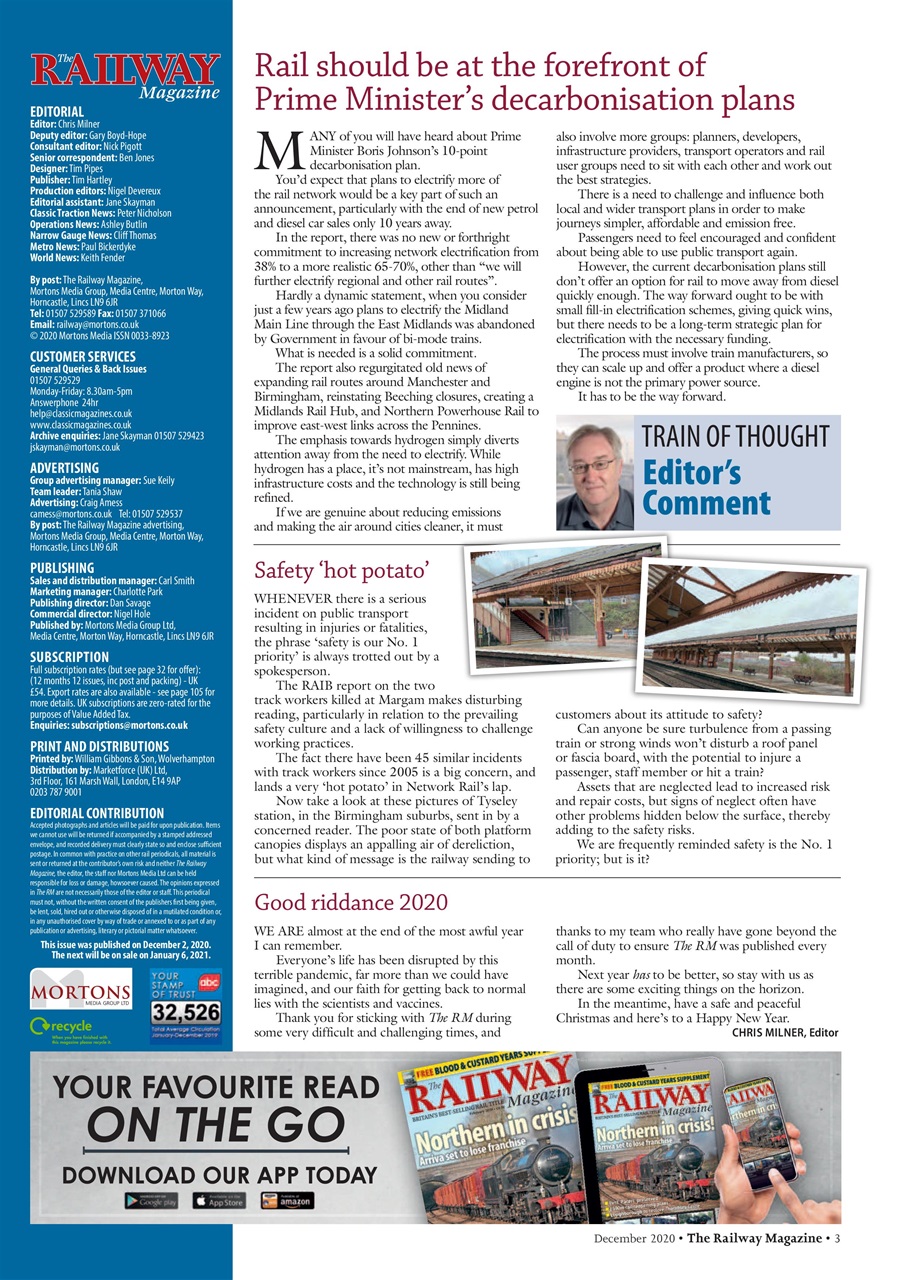 Railway Magazine Preview Pages