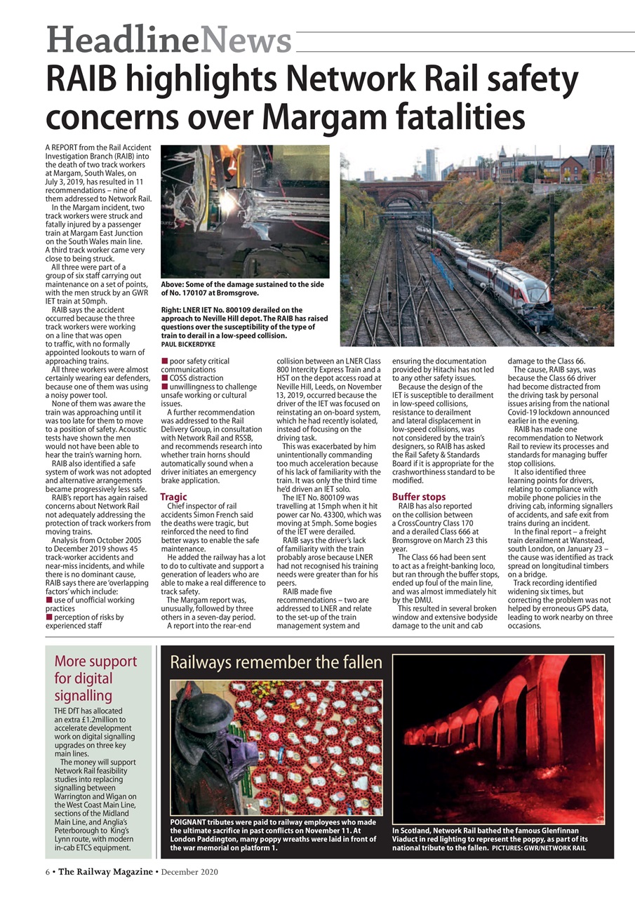 Railway Magazine Preview Pages