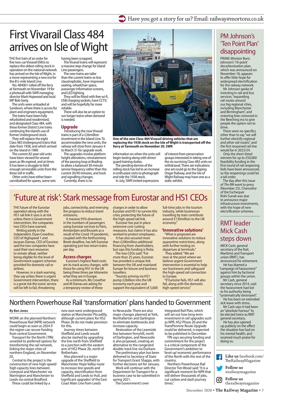 Railway Magazine Preview Pages