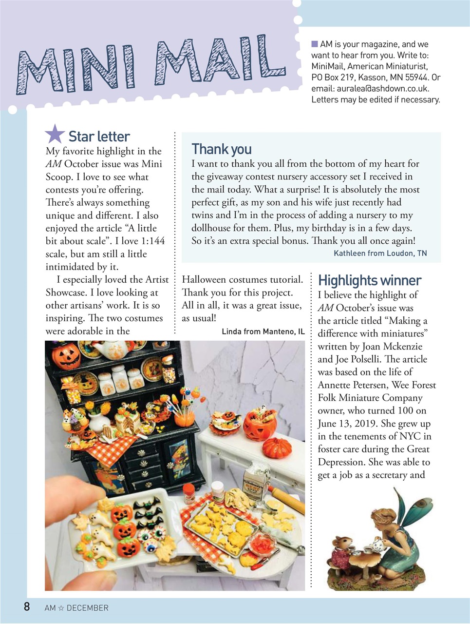 American Miniaturist Preview Pages