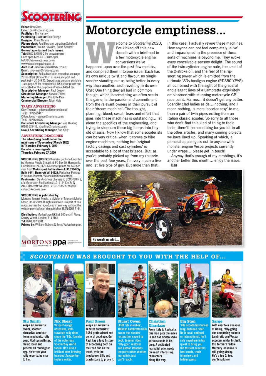 Scootering Preview Pages