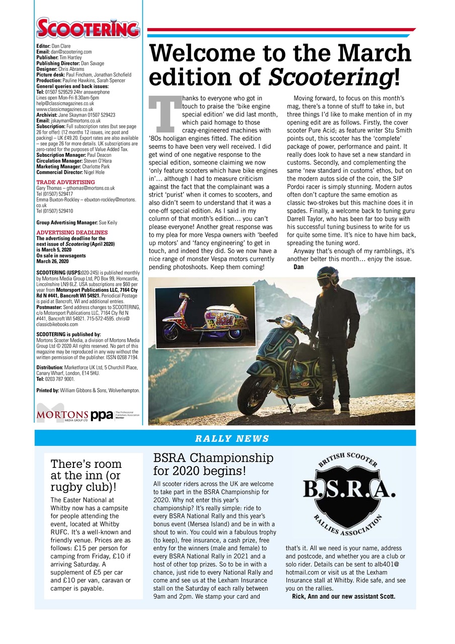 Scootering Preview Pages