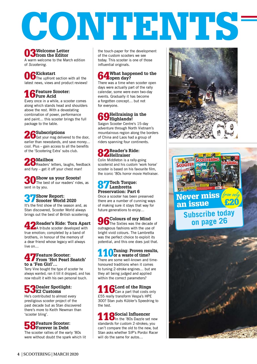 Scootering Preview Pages