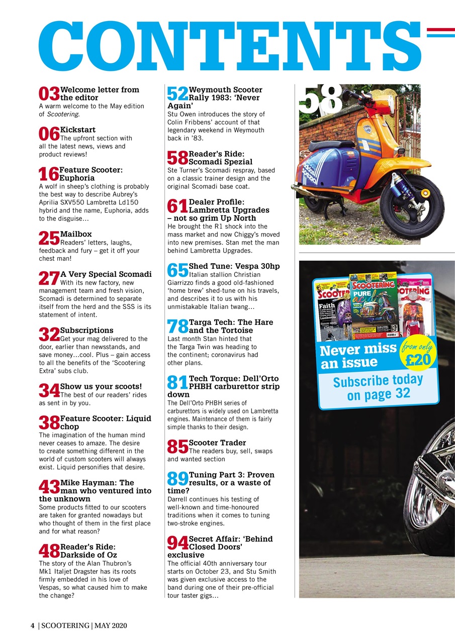 Scootering Preview Pages