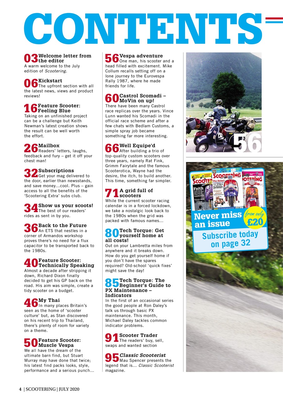 Scootering Preview Pages