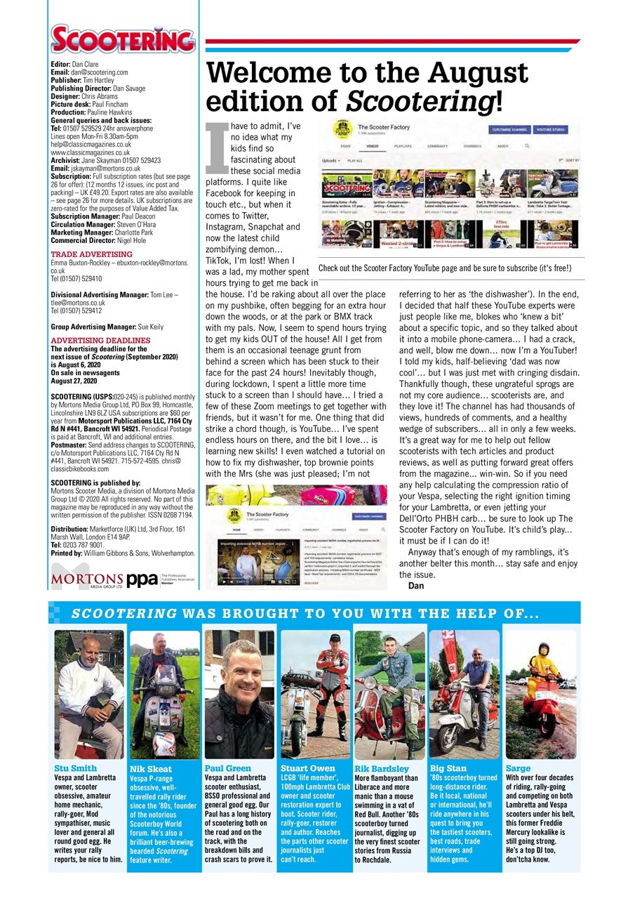 Scootering Preview Pages