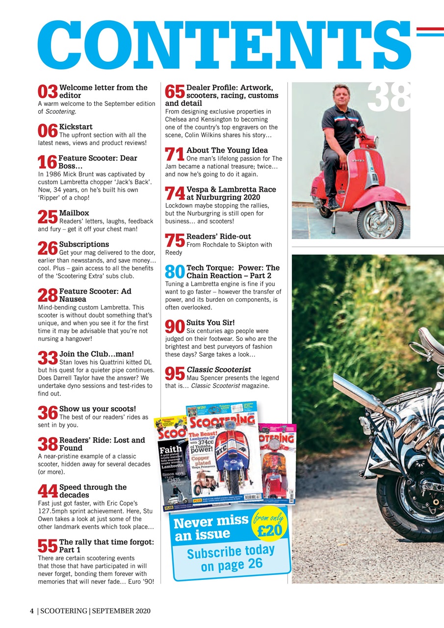 Scootering Preview Pages