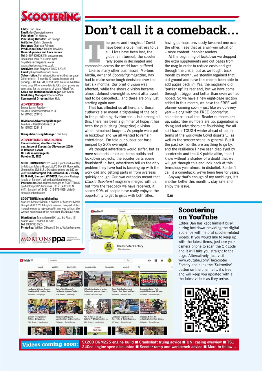 Scootering Preview Pages