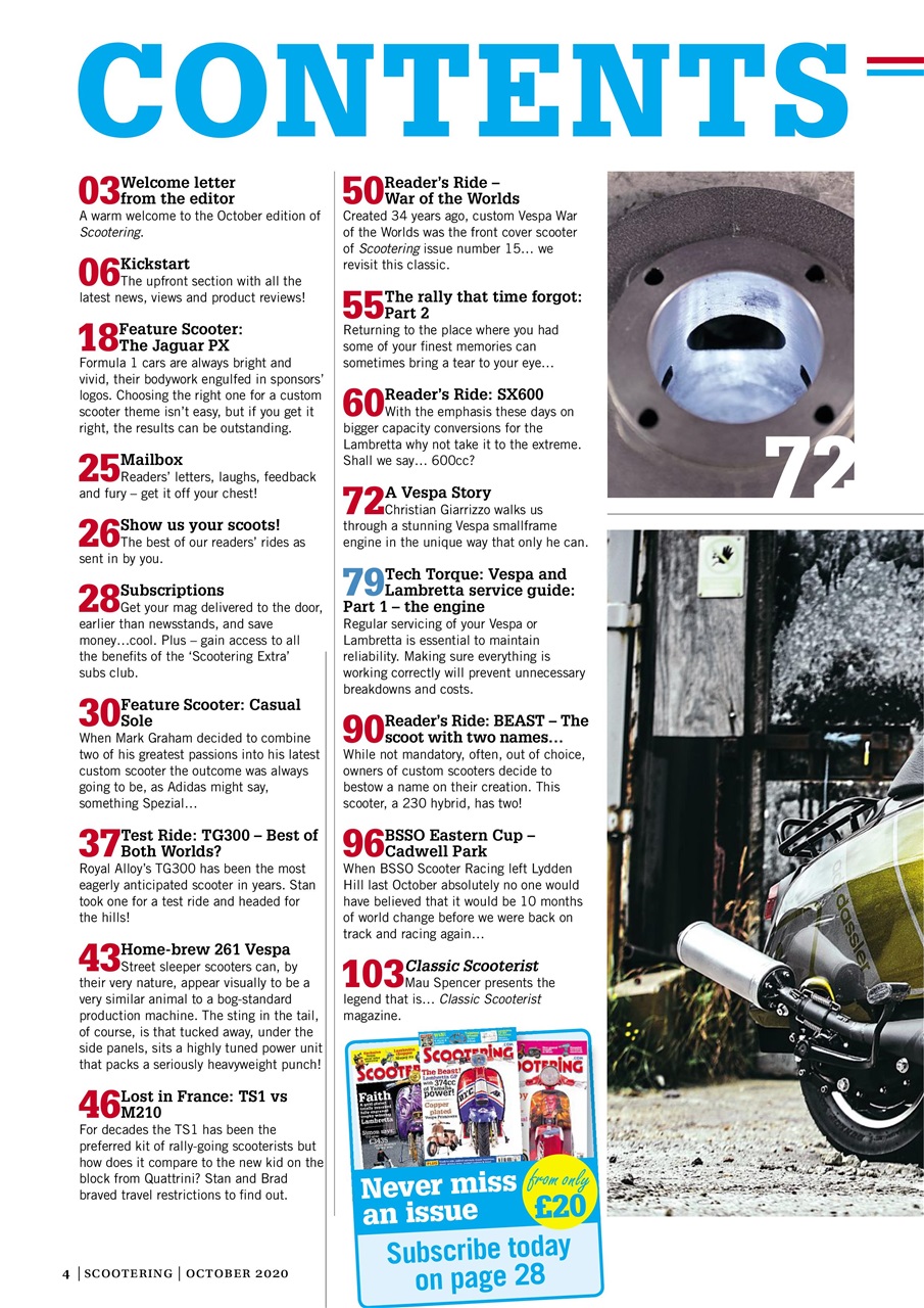 Scootering Preview Pages