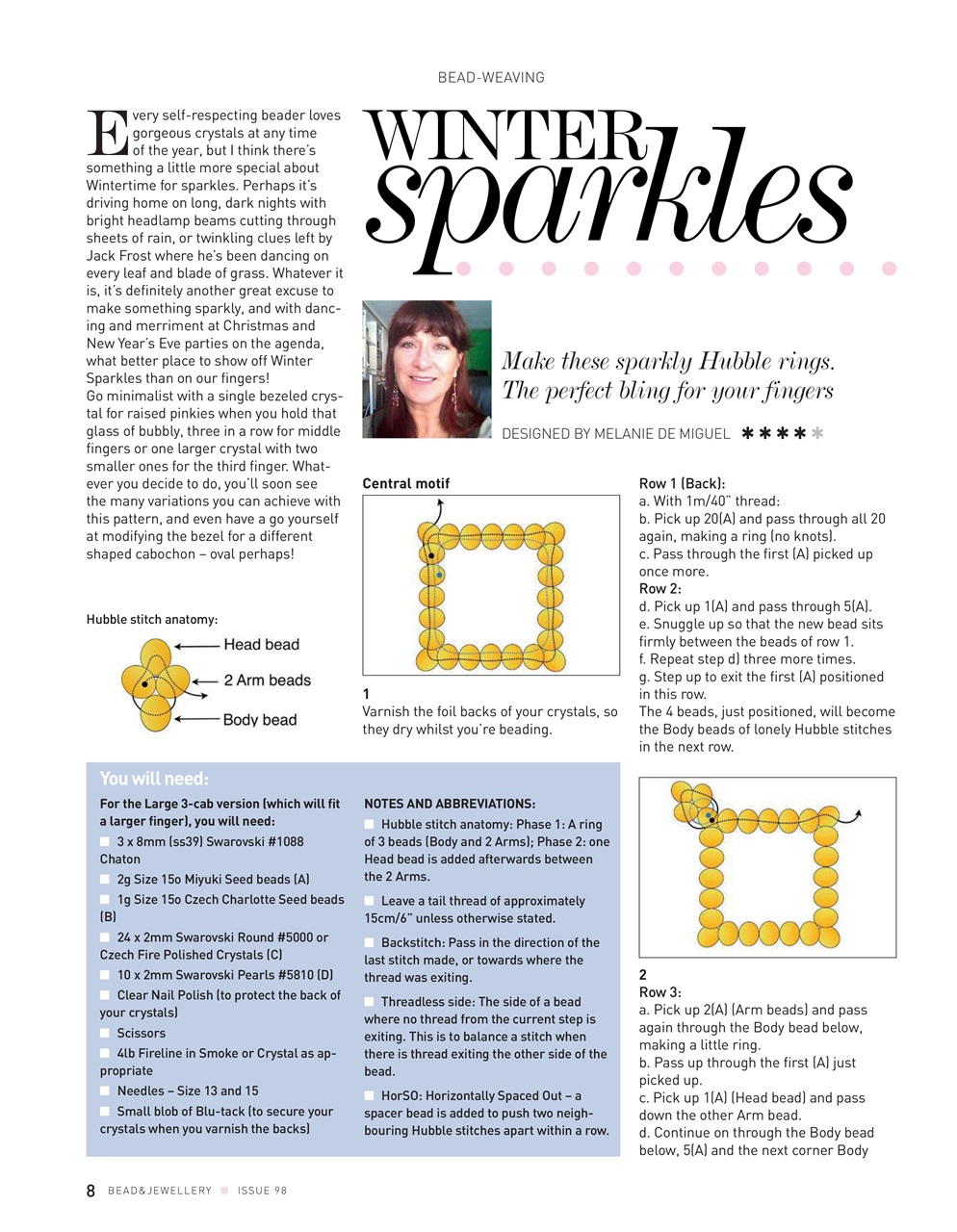 Bead & Jewellery Magazine Preview Pages