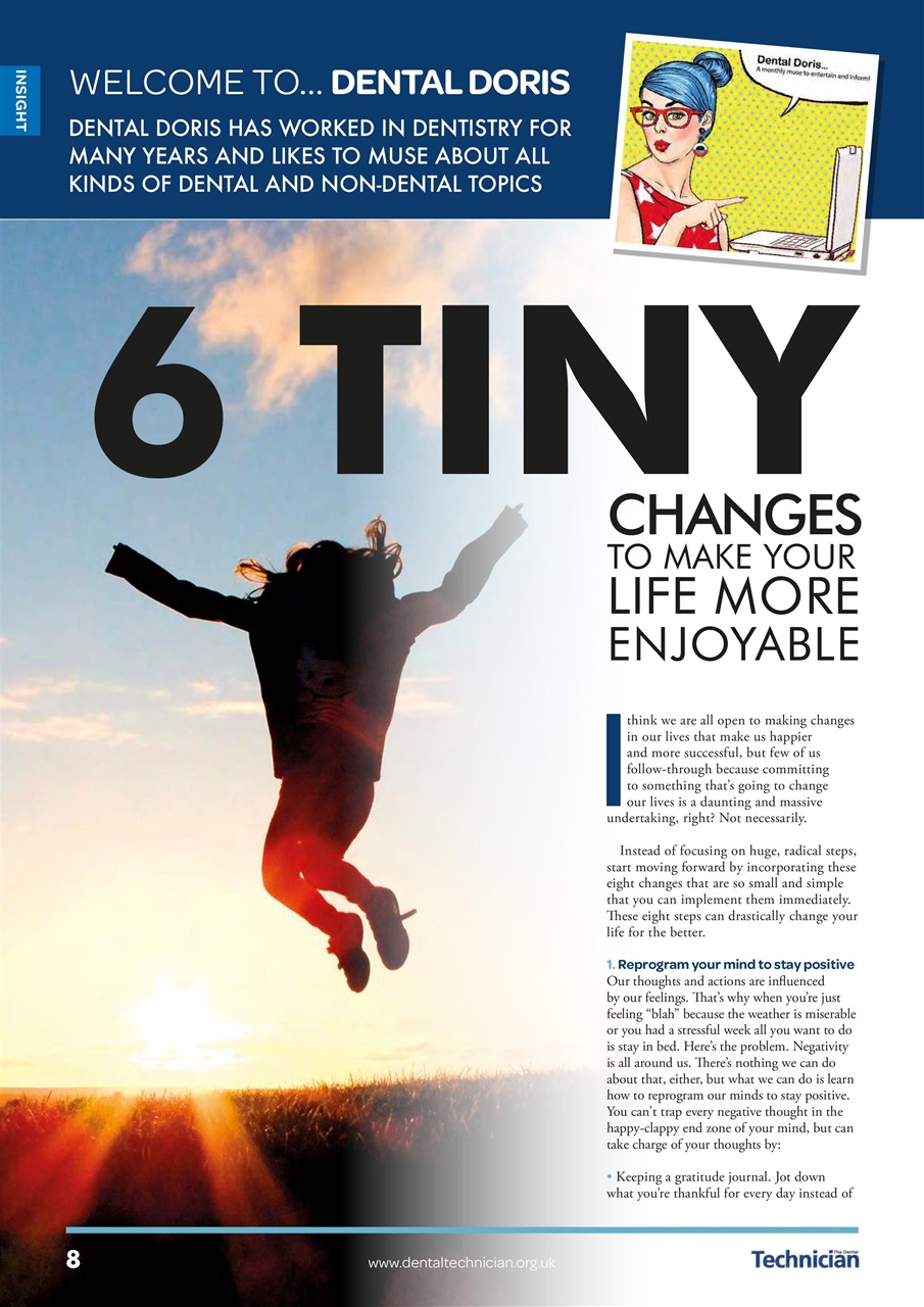 The Dental Technician Magazine Preview Pages