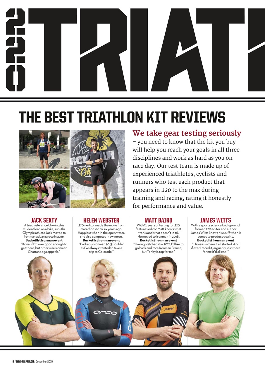 220 Triathlon Magazine Preview Pages