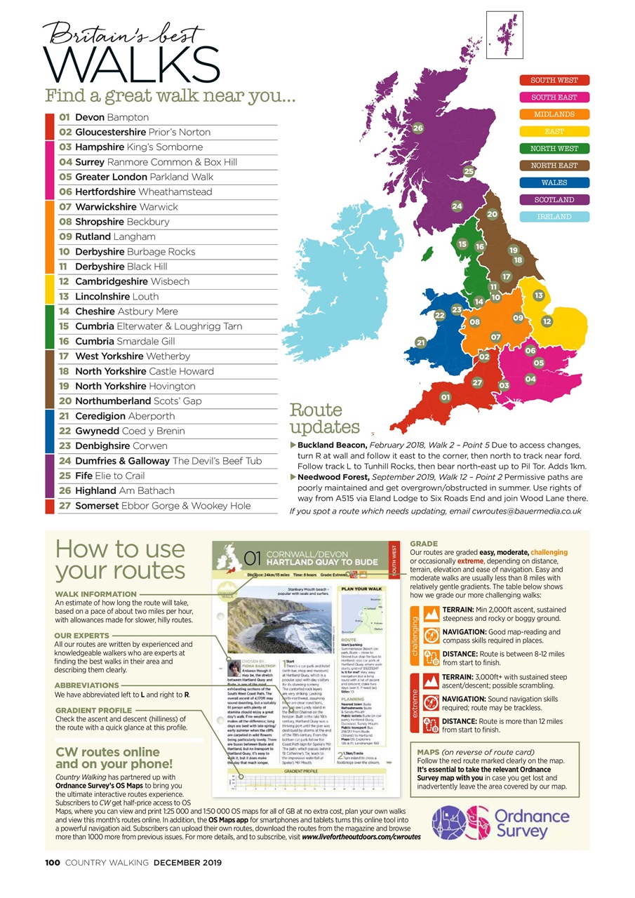 Country Walking Preview Pages