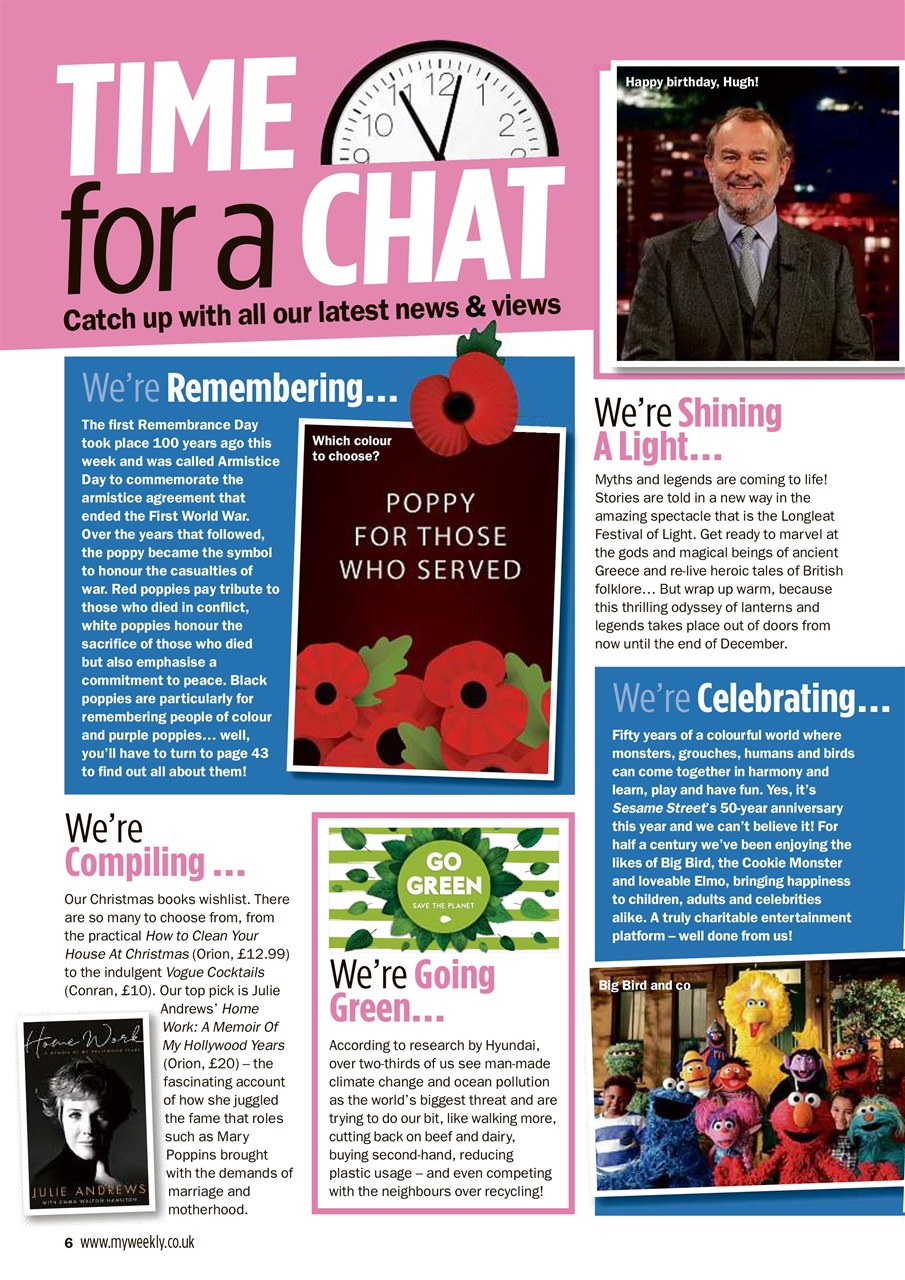 My Weekly Preview Pages