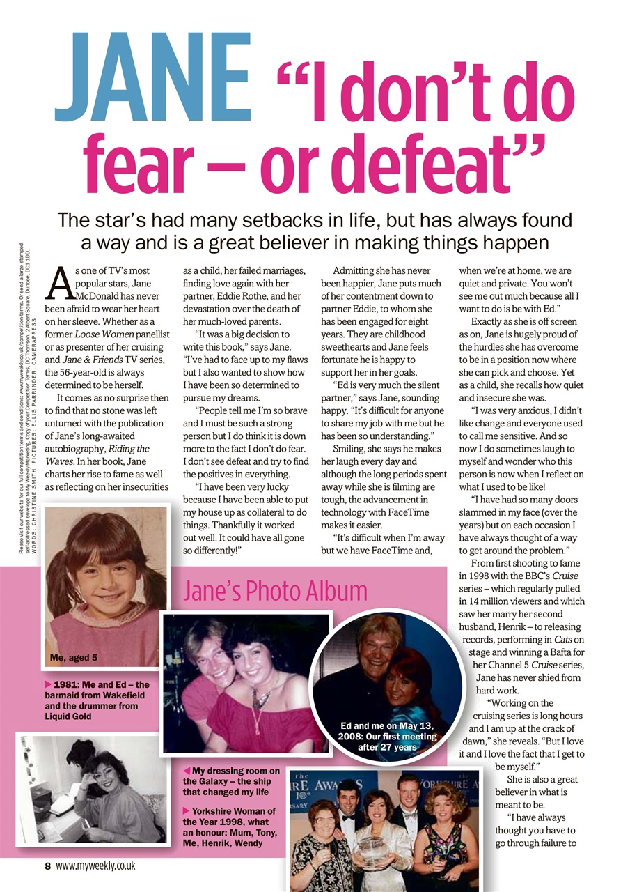 My Weekly Preview Pages