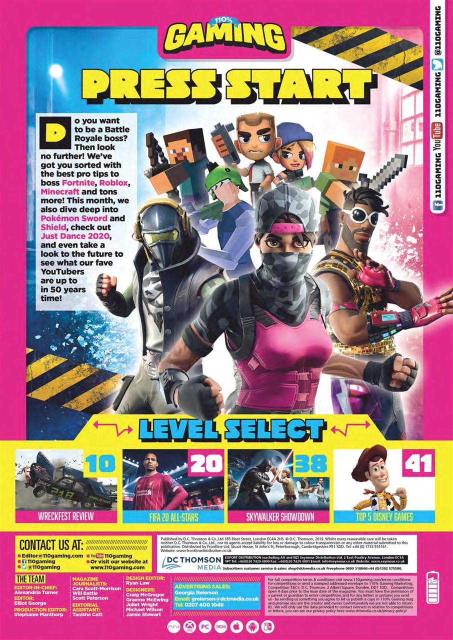 110% Gaming Preview Pages