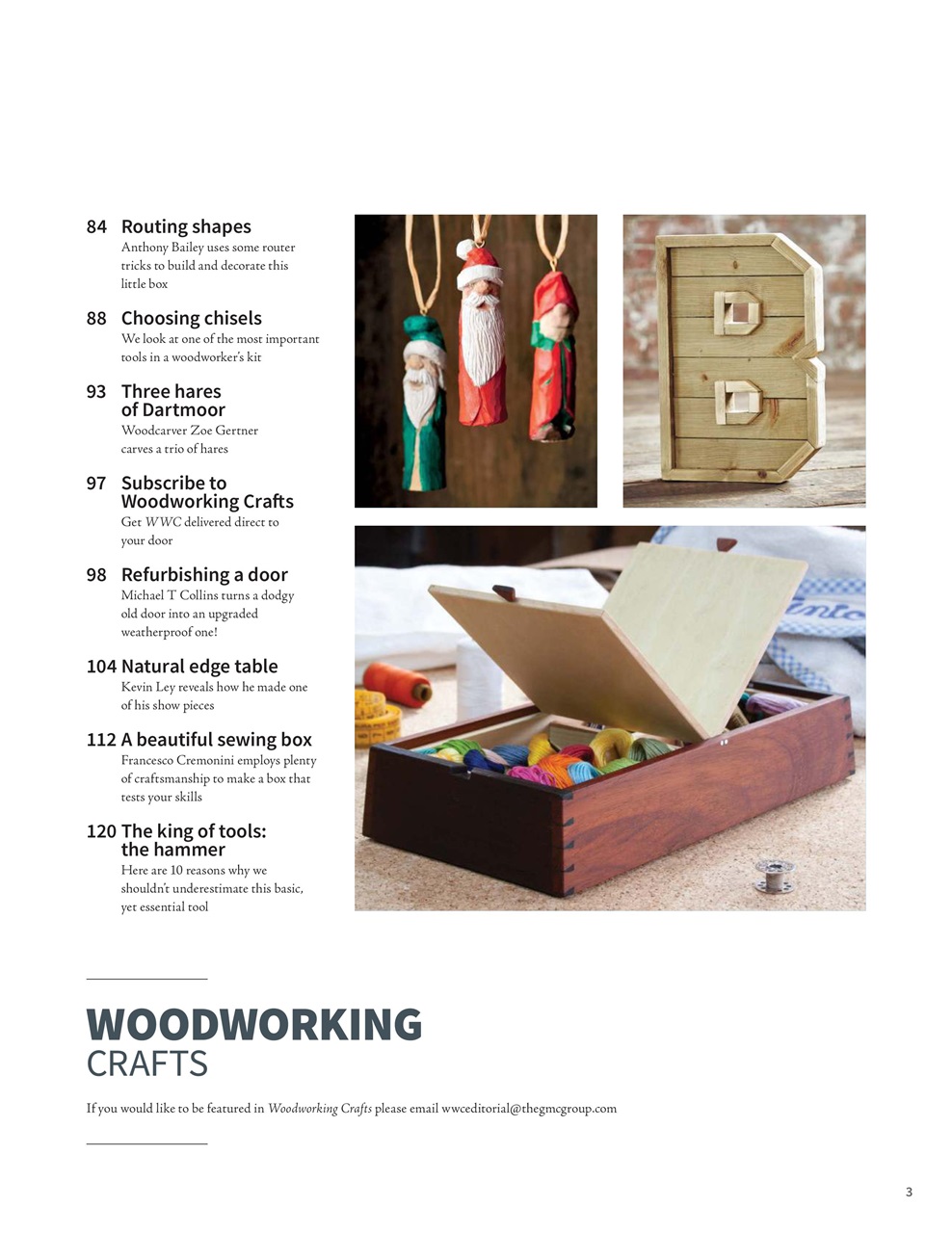 Woodworking Crafts Magazine Preview Pages
