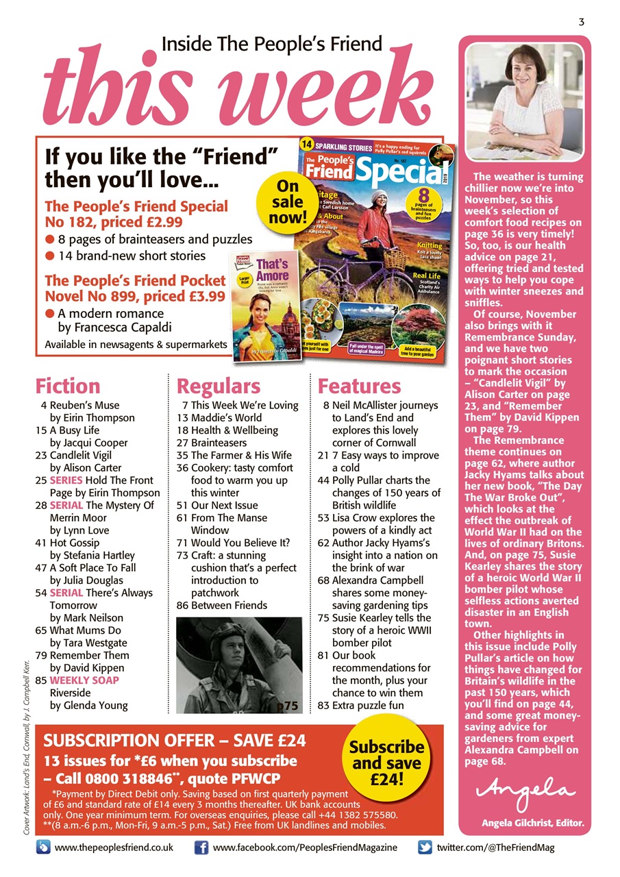 The People’s Friend Preview Pages