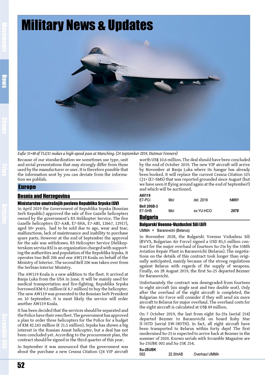 Scramble Magazine Preview Pages