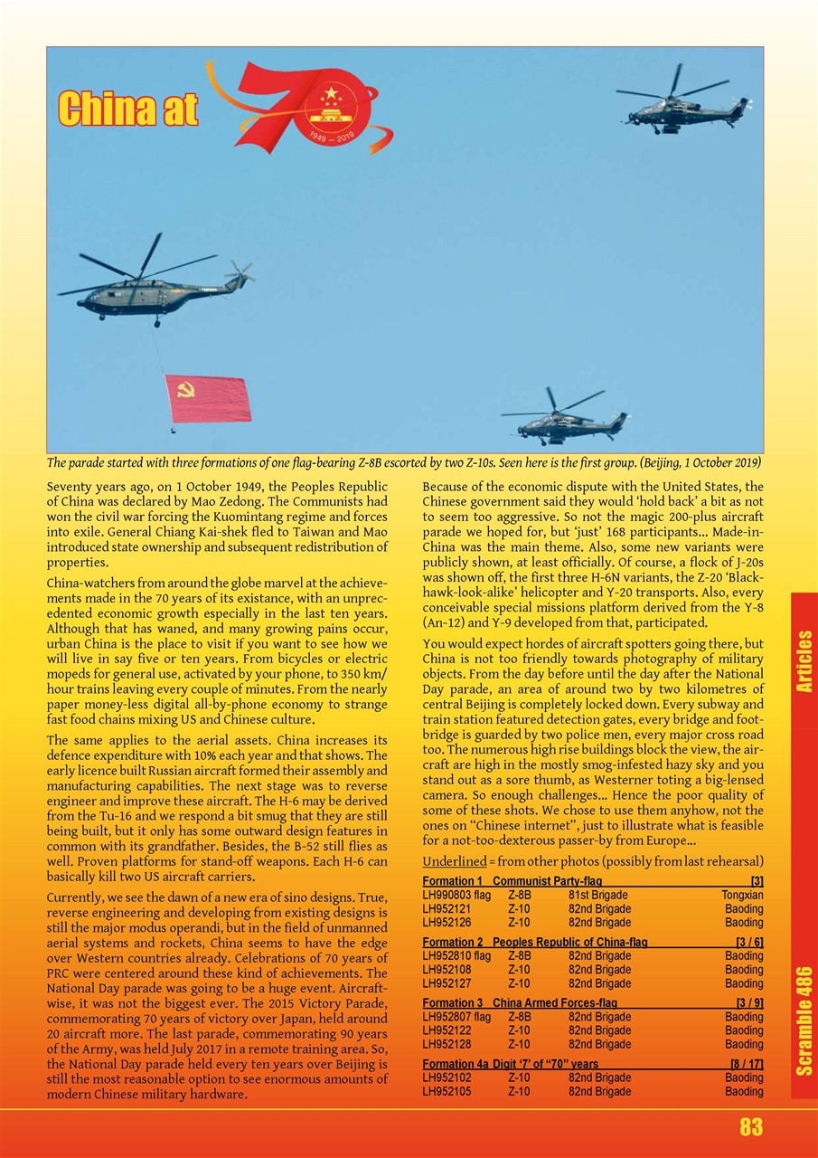Scramble Magazine Preview Pages