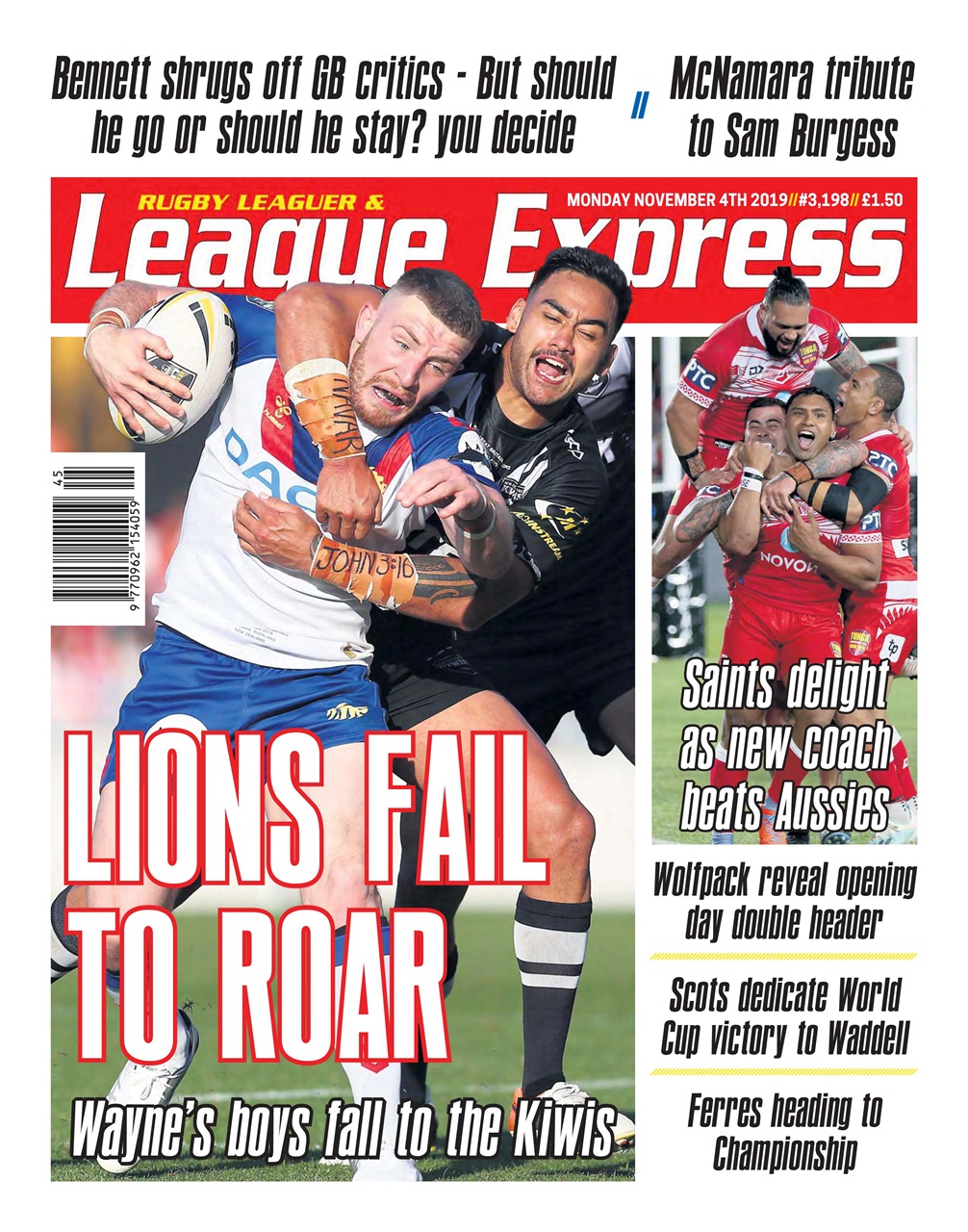 League Express Preview Pages