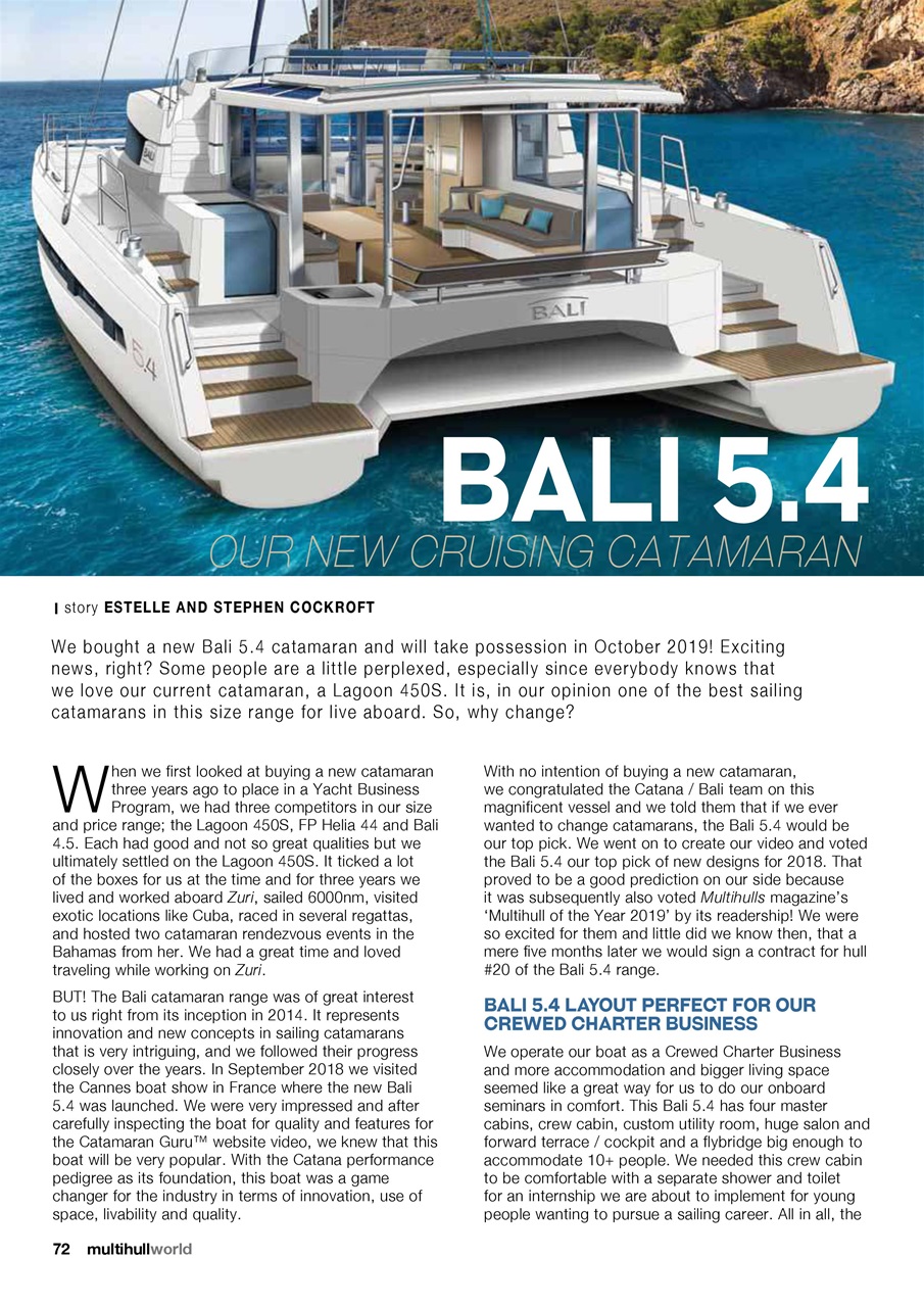 Multihull World Preview Pages