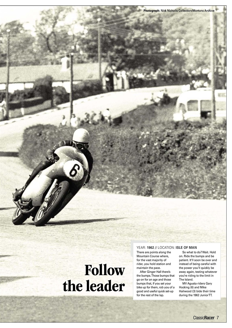 Classic Racer Preview Pages
