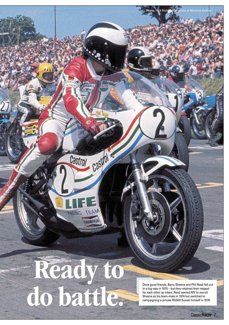 Classic Racer Preview Pages