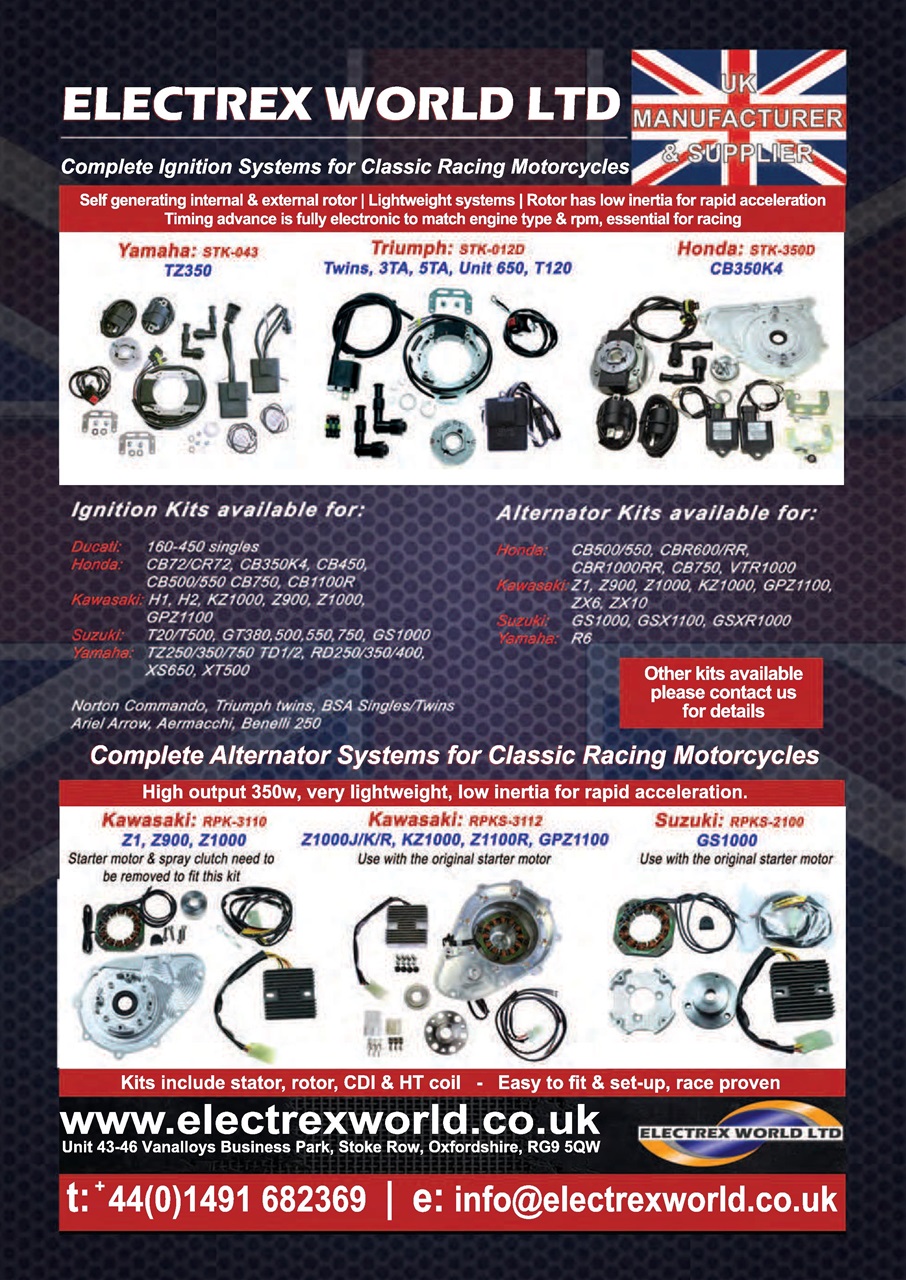 Classic Racer Preview Pages