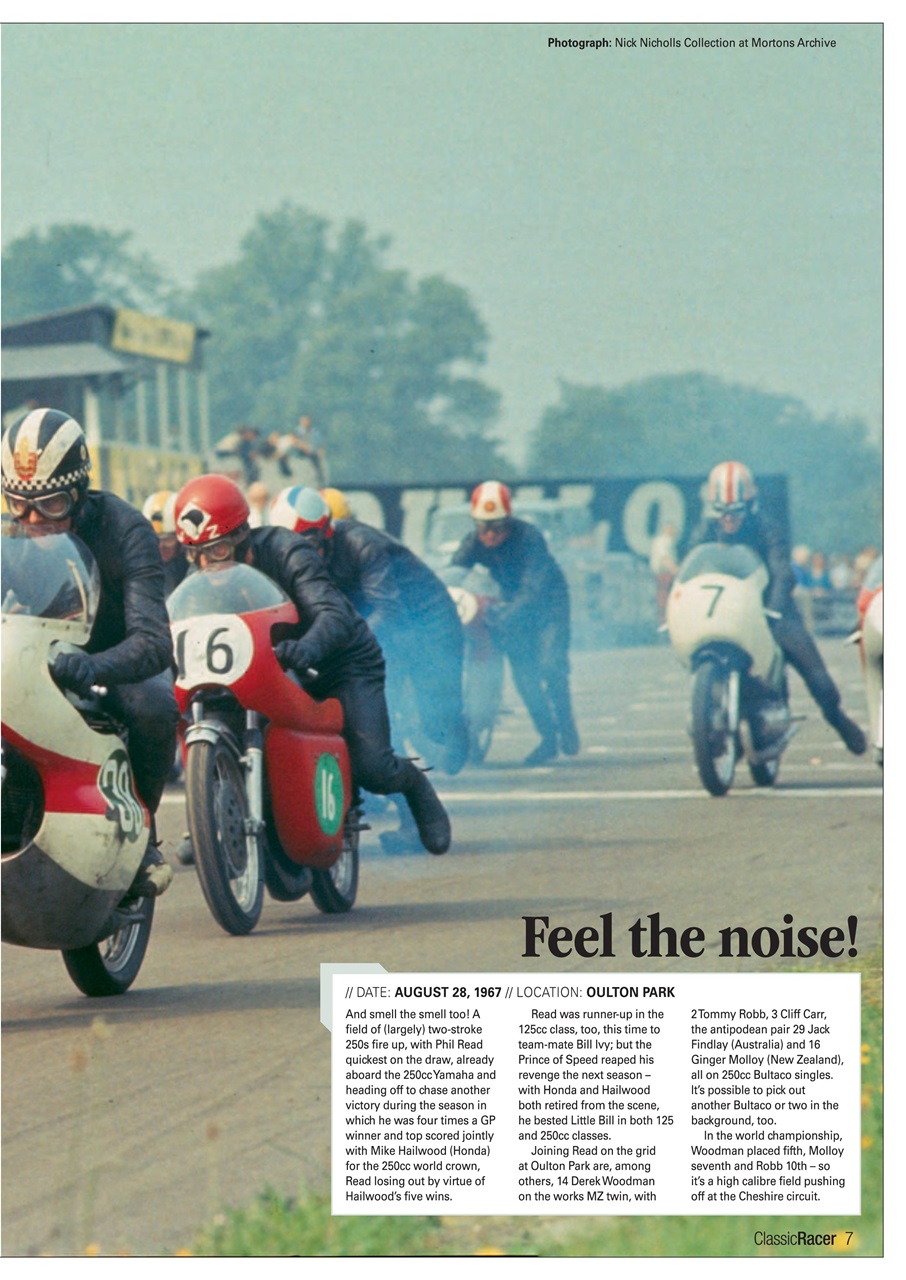Classic Racer Preview Pages