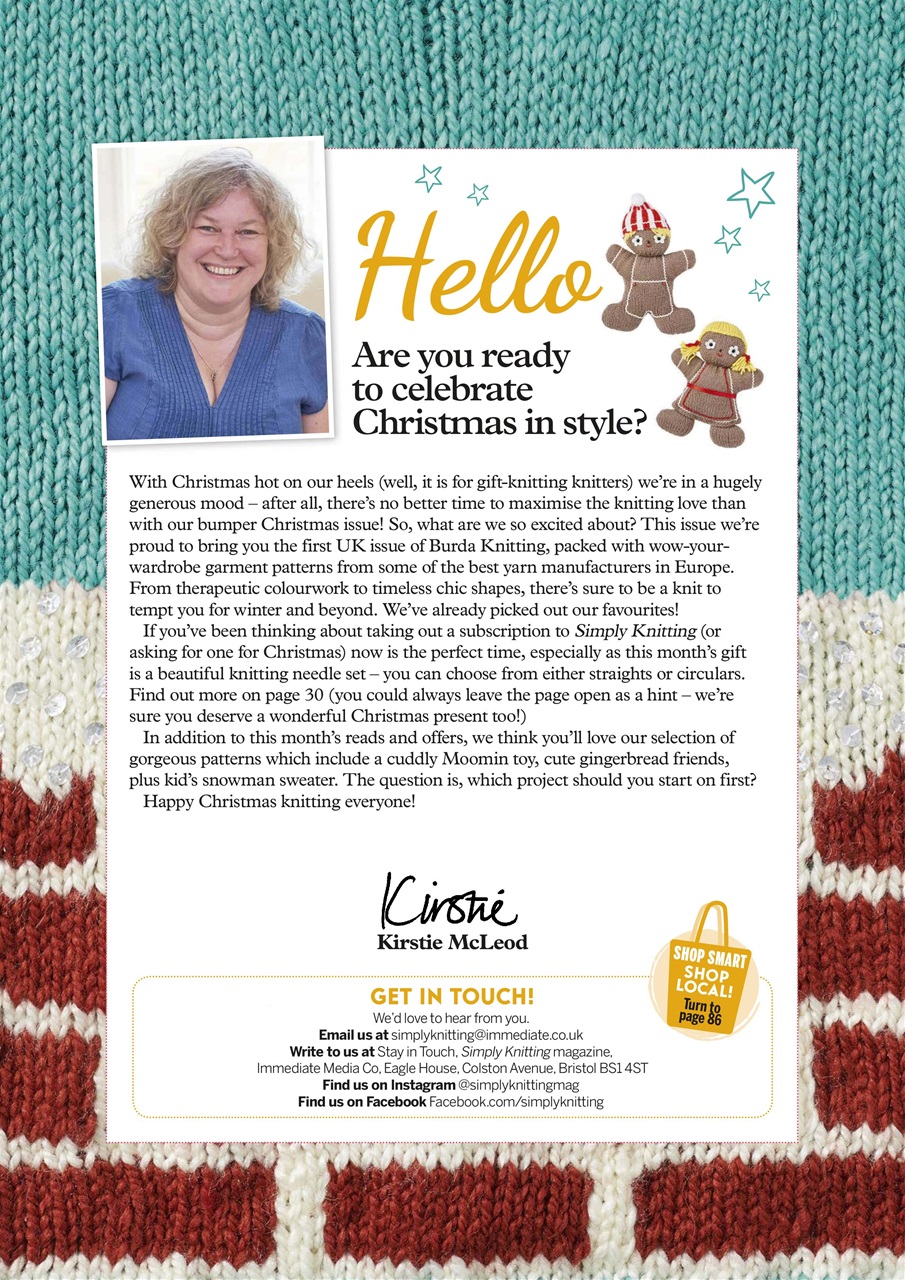 Simply Knitting Preview Pages