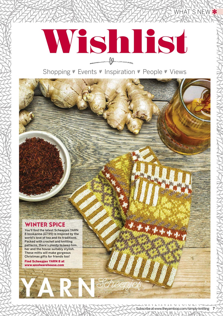 Simply Knitting Preview Pages