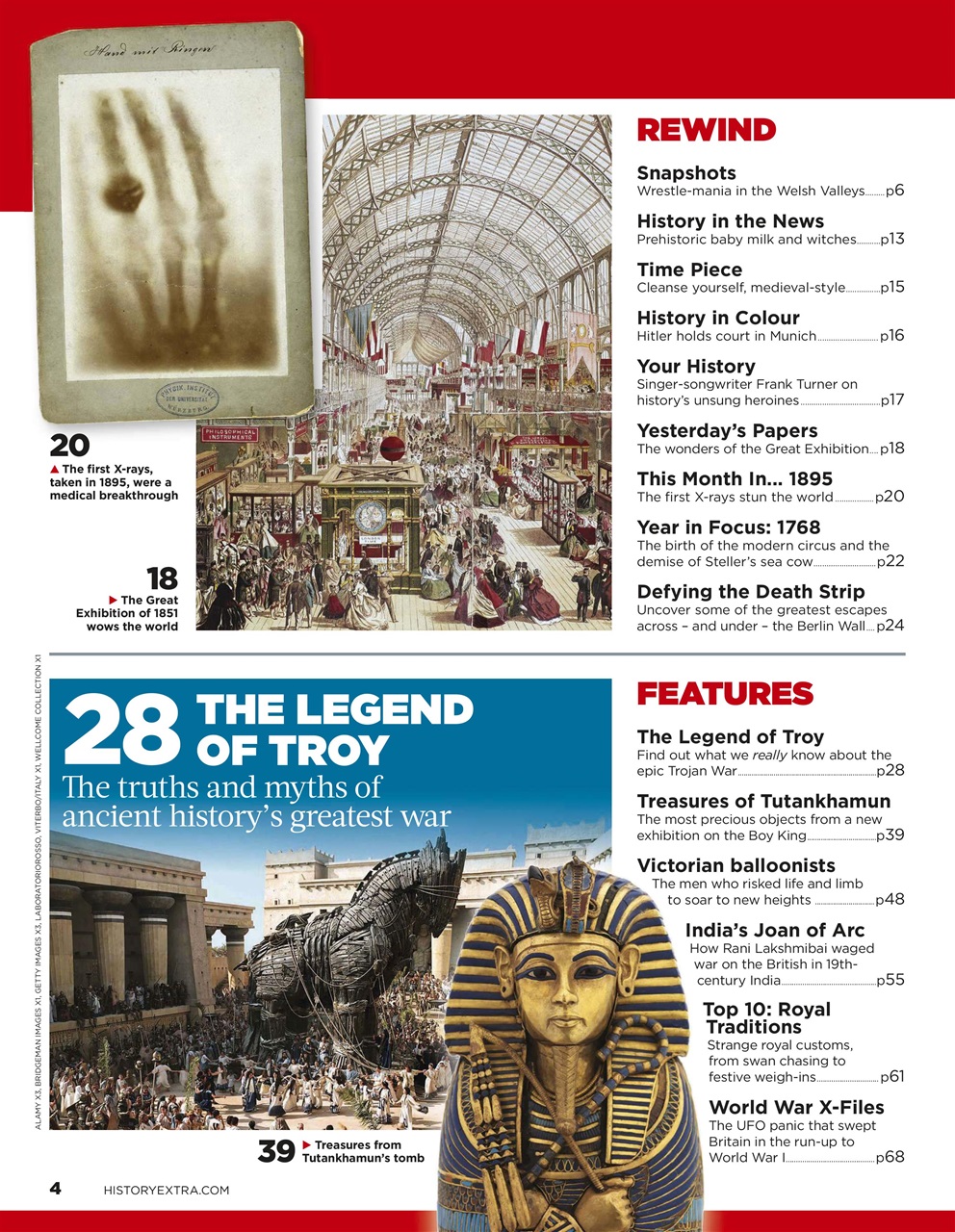 BBC History Revealed Magazine Preview Pages