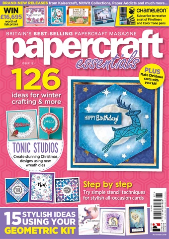 Papercraft Essentials issue Issue 181