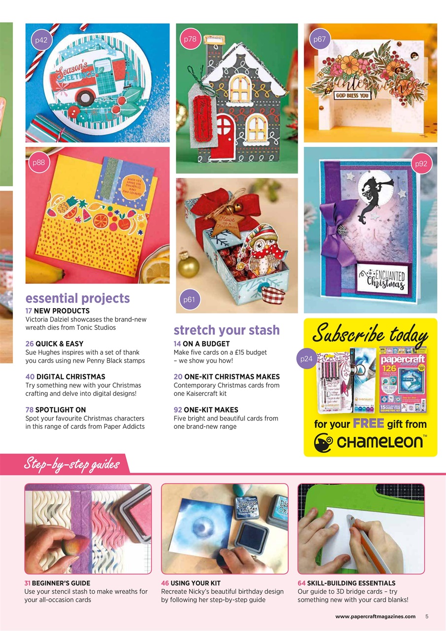 Papercraft Essentials Preview Pages