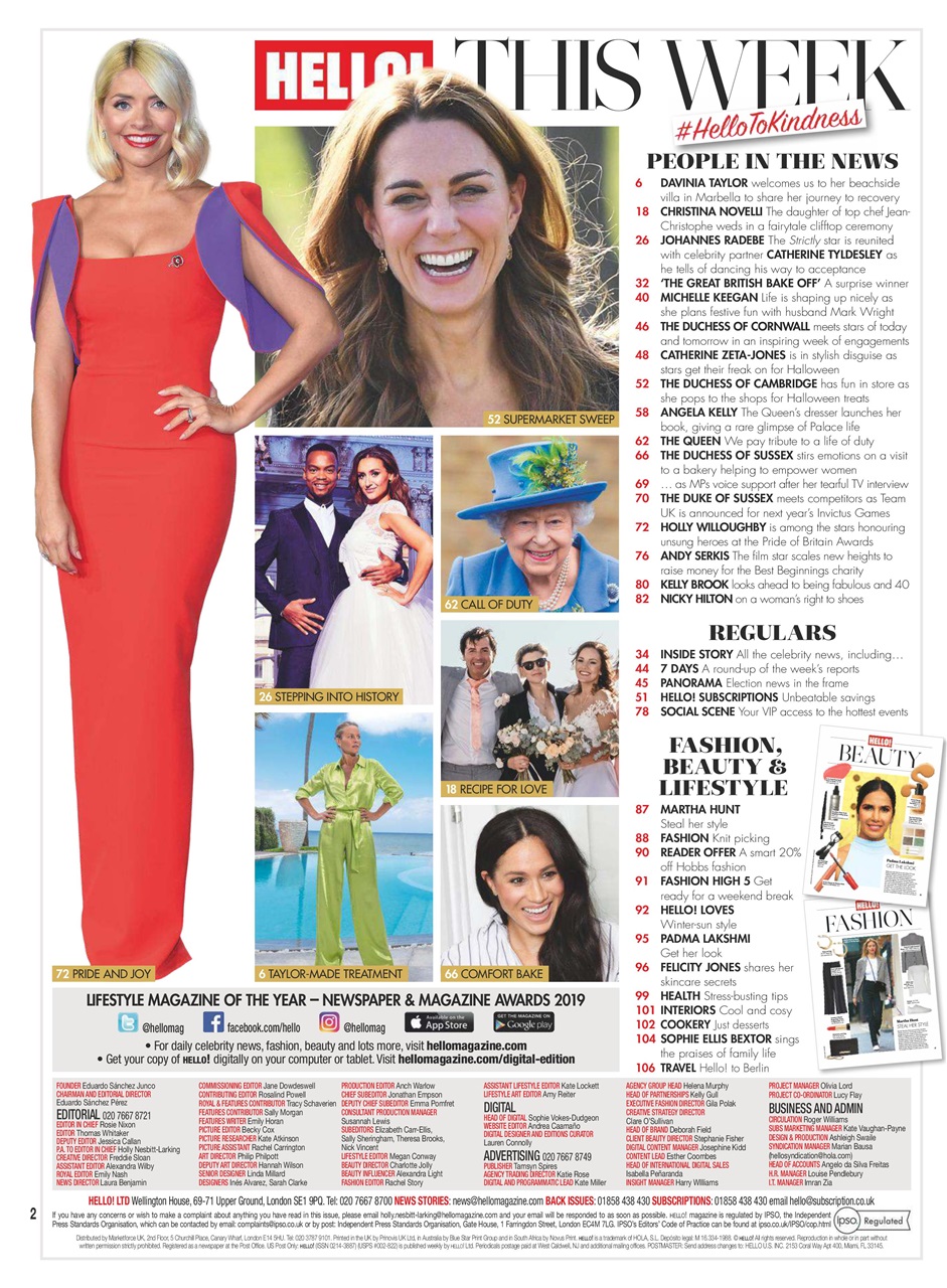 Hello! Magazine Preview Pages